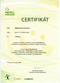 certifikát